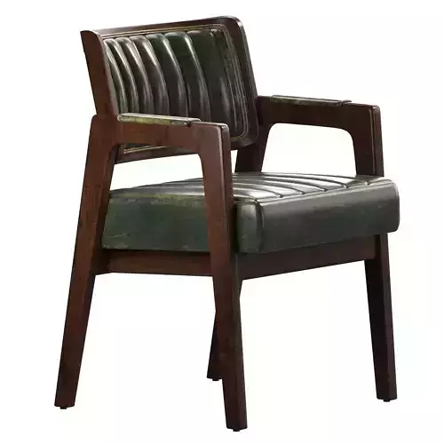 Como Wicker Chair 336 by Sancrea 3D model