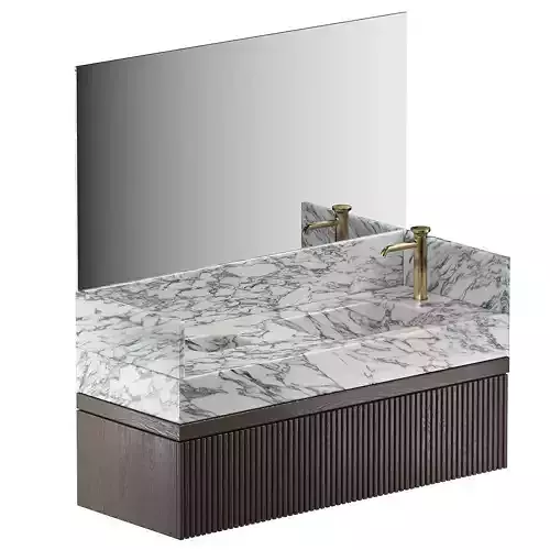 Marble sink 3D model