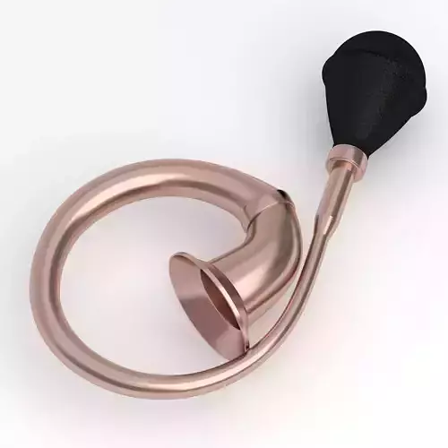 Vintage Vehicle Horn Copper 02