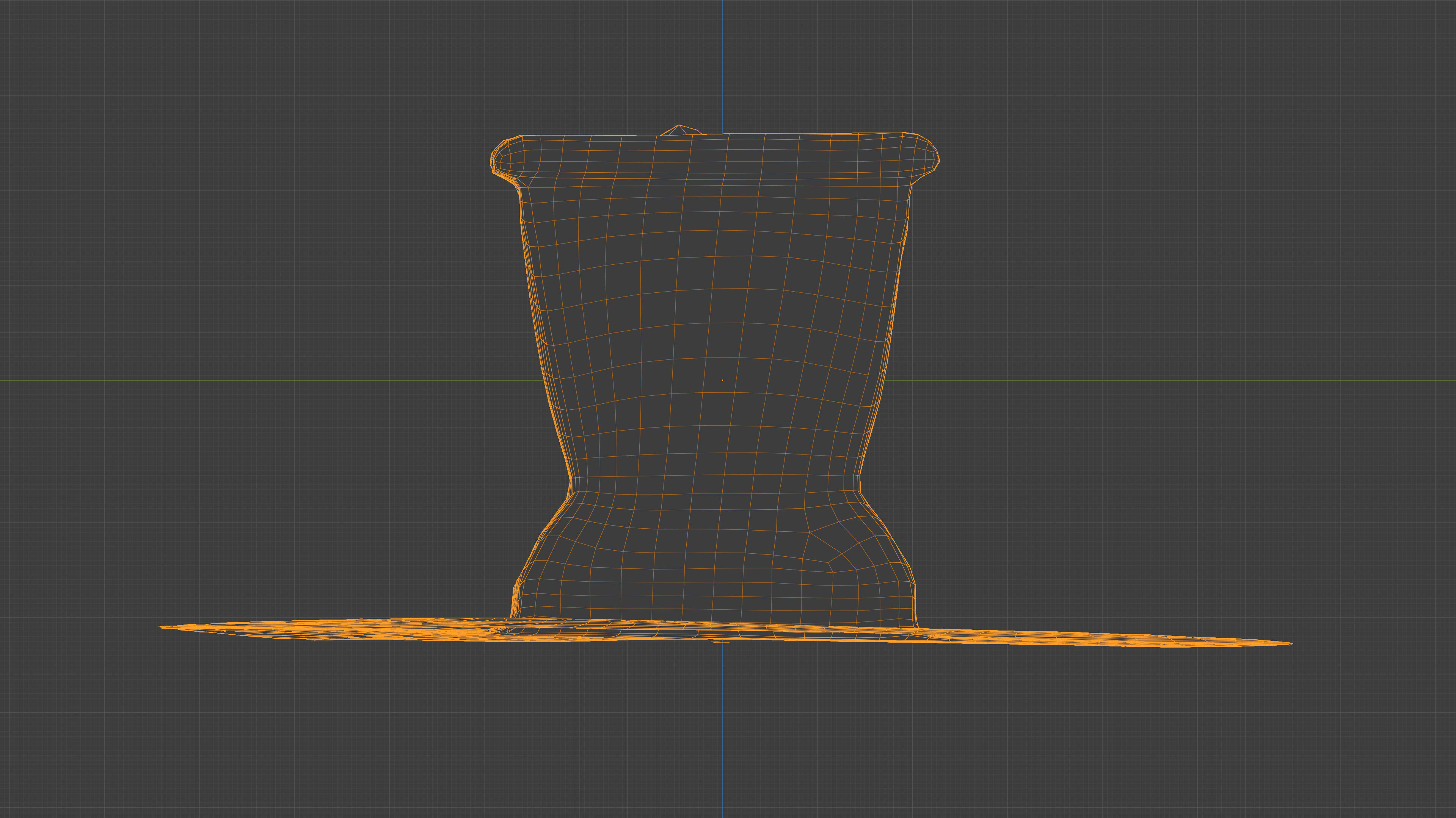 Photorealistic 3D scan of concrete empty planter Low-poly 3D model_26
