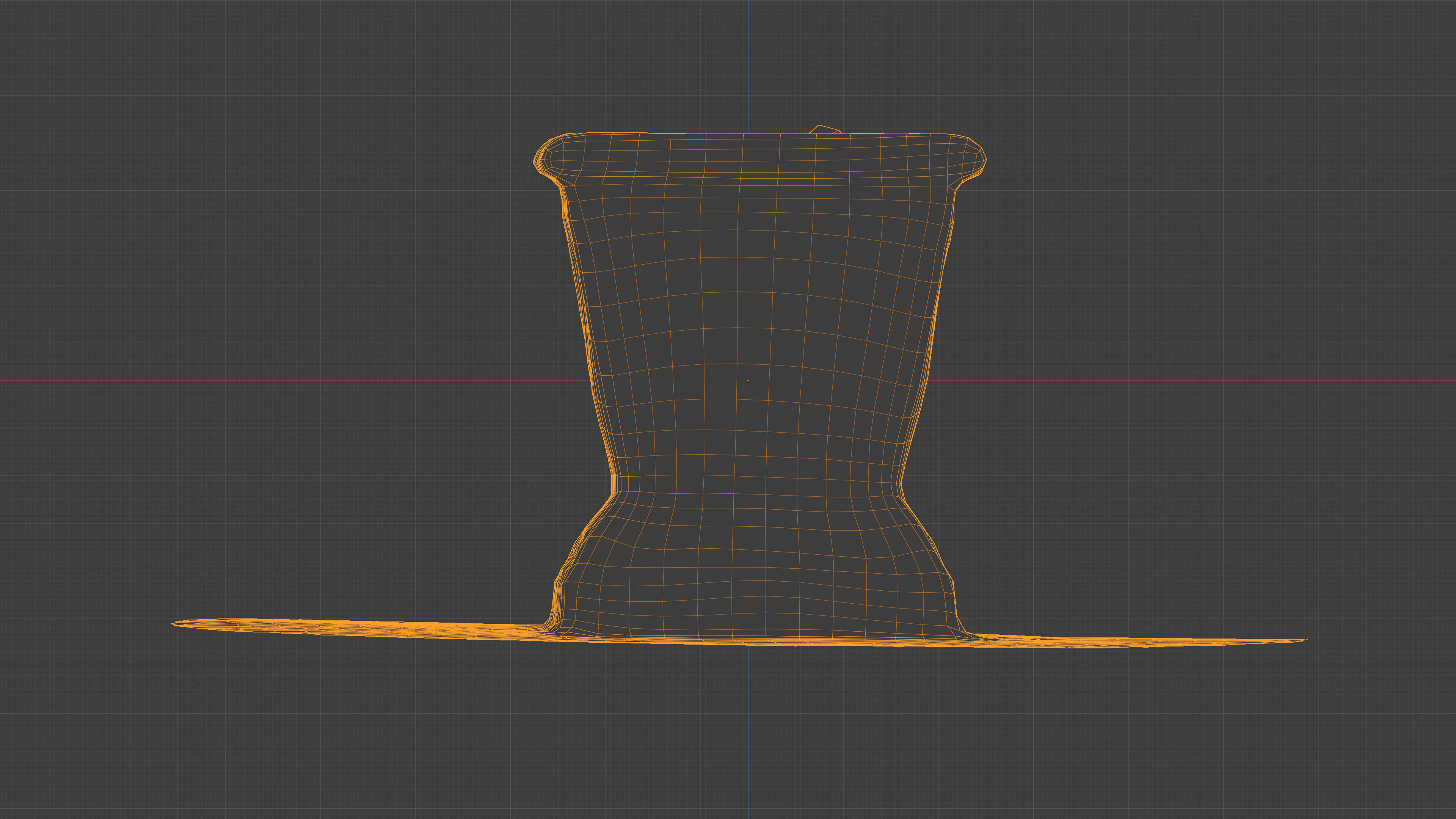 Photorealistic 3D scan of concrete empty planter Low-poly 3D model_23