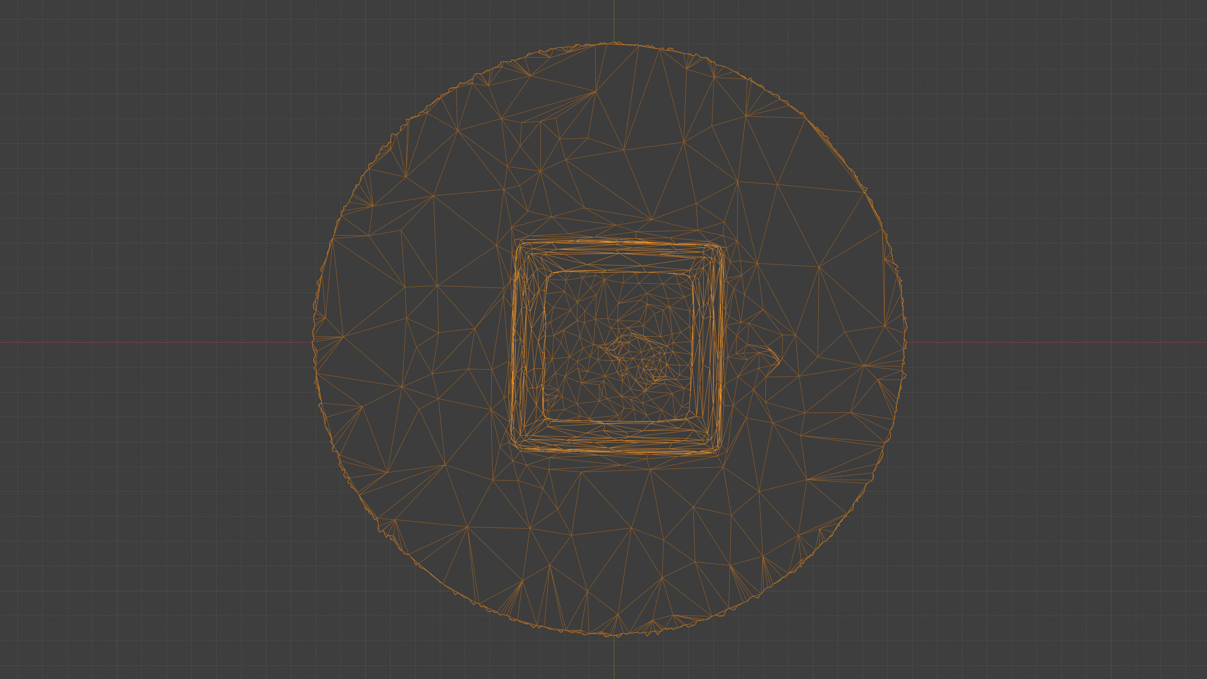 Photorealistic 3D scan of concrete empty planter Low-poly 3D model_20