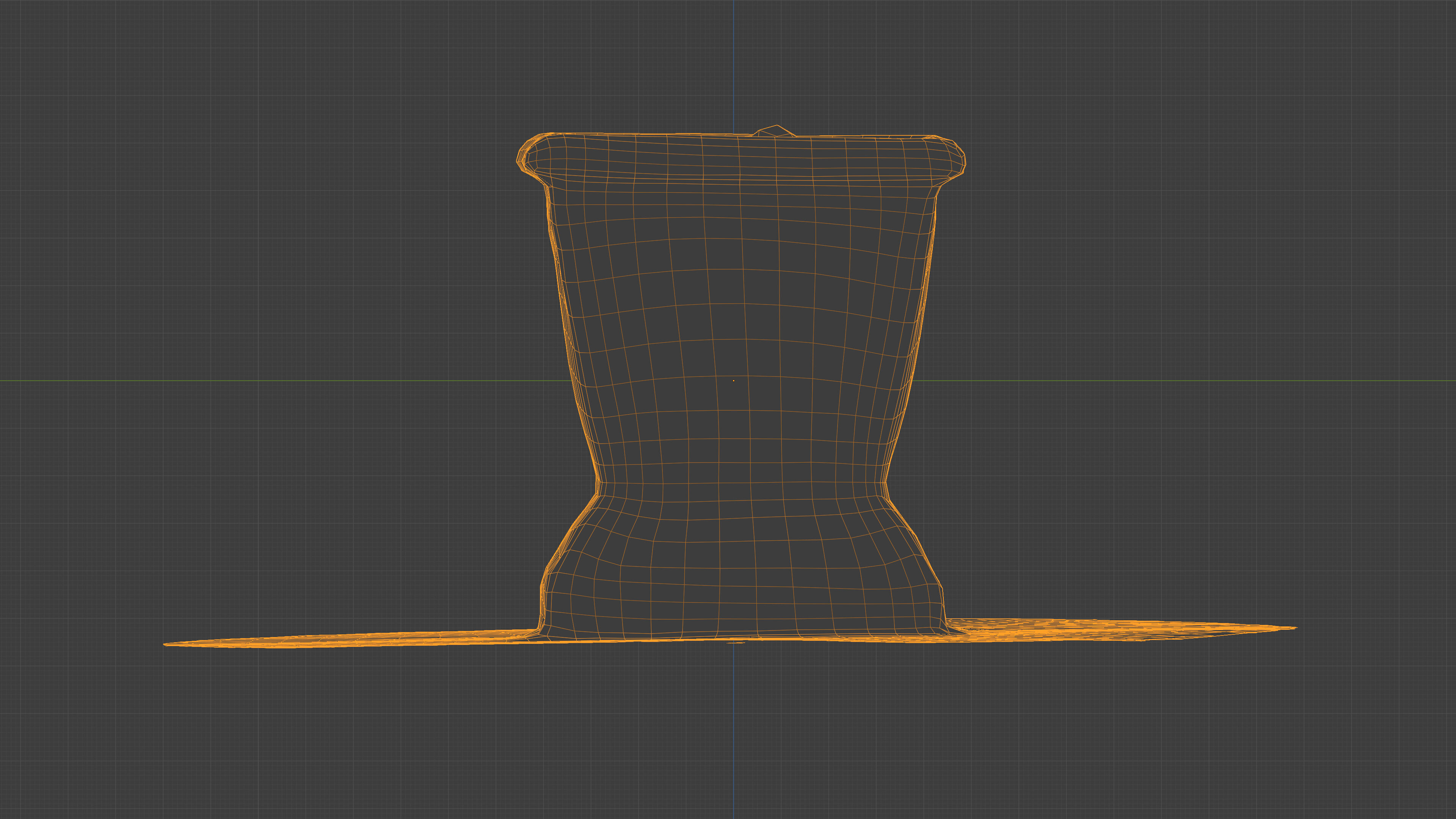 Photorealistic 3D scan of concrete empty planter Low-poly 3D model_25