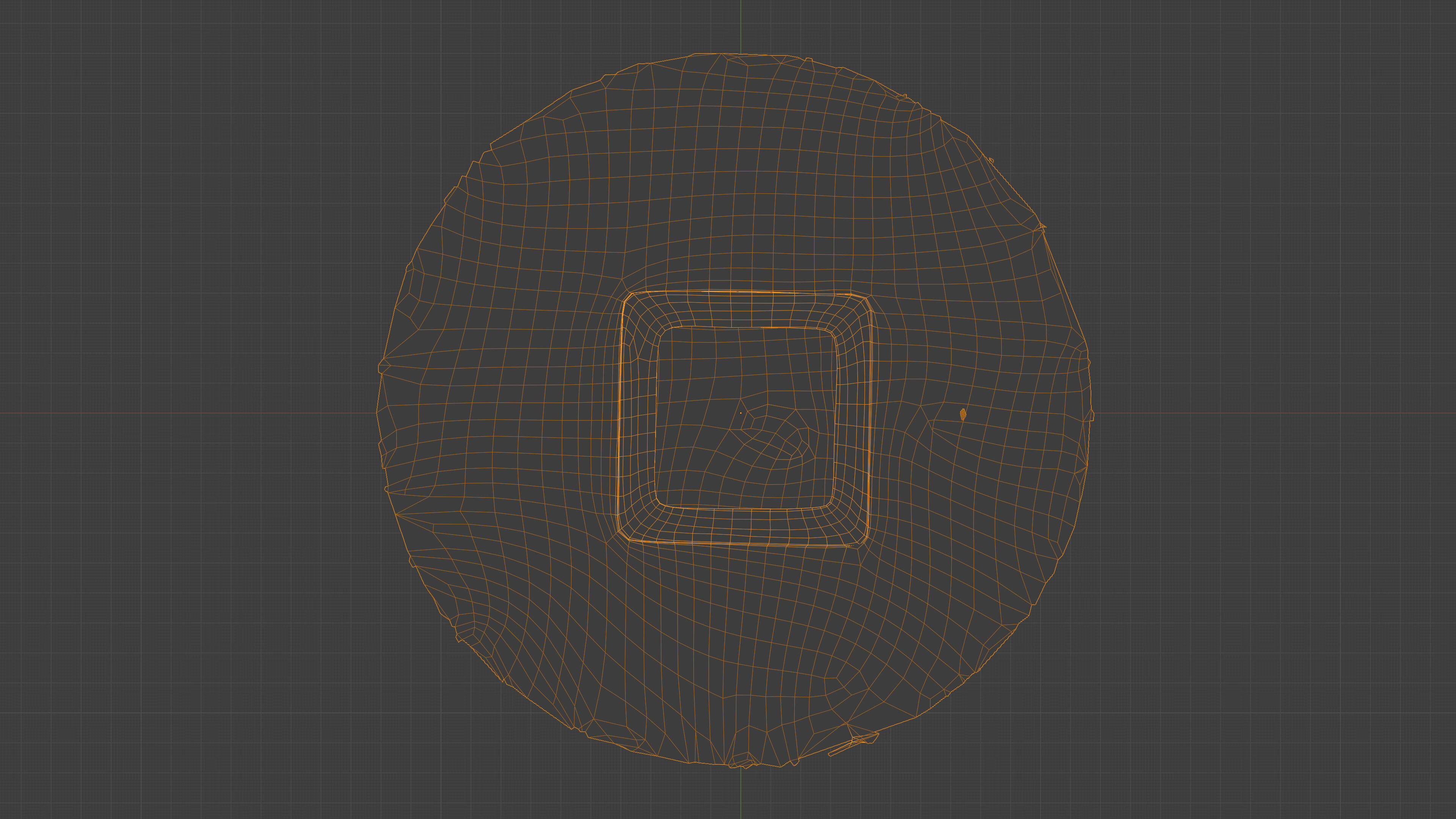 Photorealistic 3D scan of concrete empty planter Low-poly 3D model_21