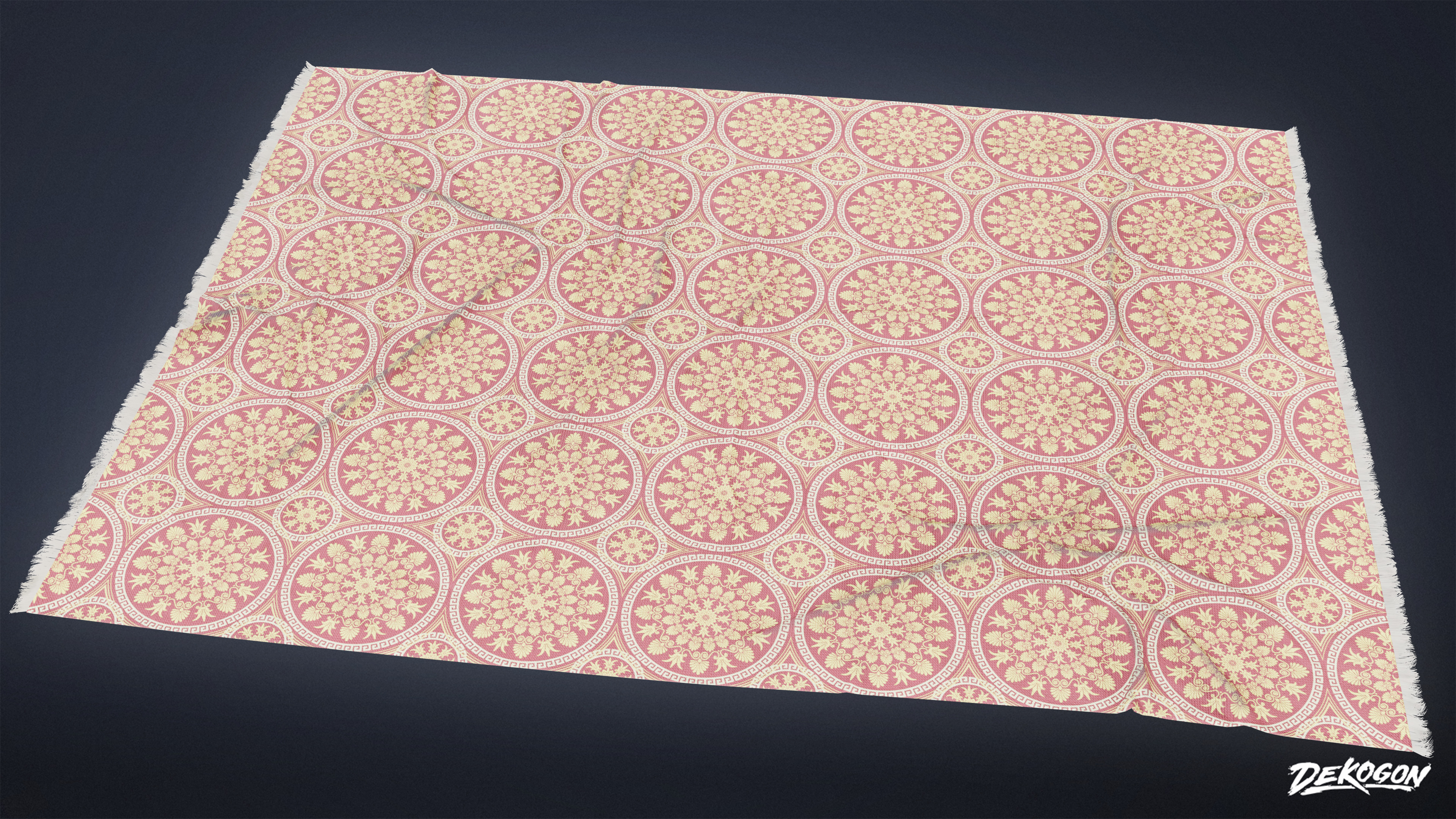 SUBURBS - Rug Set 19 - LOW POLY AND NANITE Low-poly 3D model_5