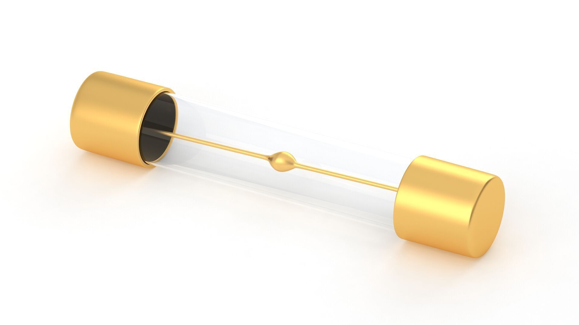 Glass Tube Fuse Gold Collection 3D model_14