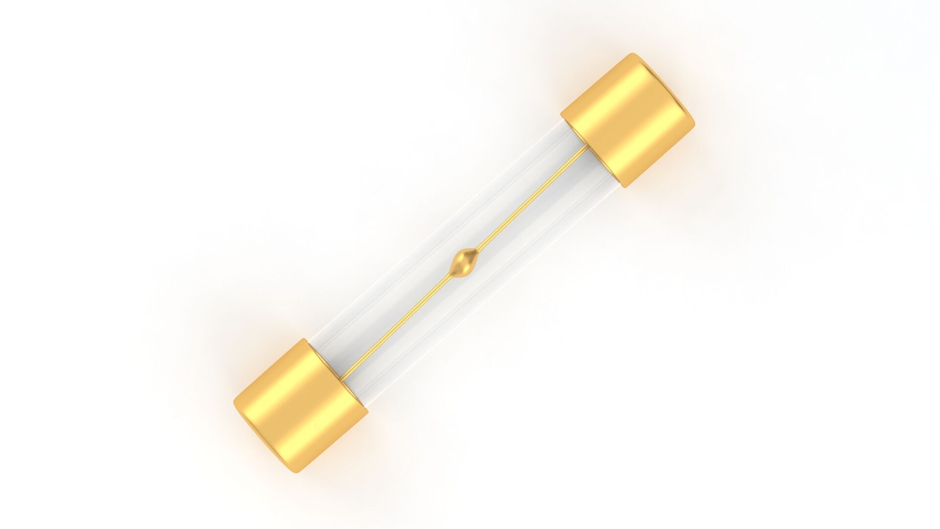 Glass Tube Fuse Gold Collection 3D model_18