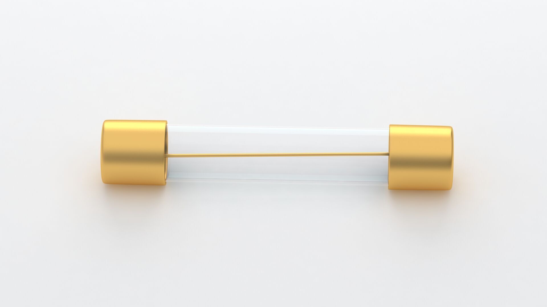 Glass Tube Fuse Gold Collection 3D model_5