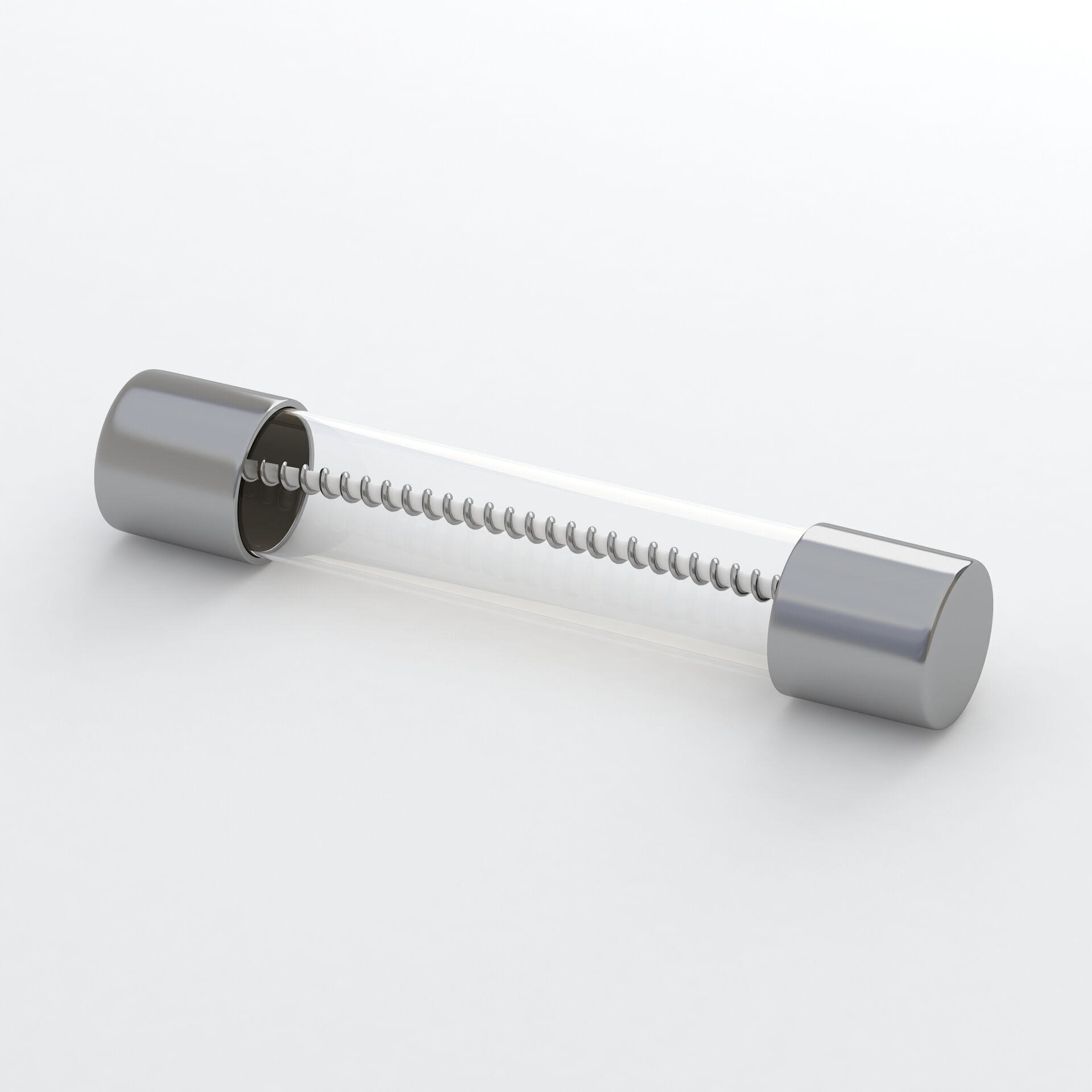 Glass Tube Fuse Silver Collection 3D model_19