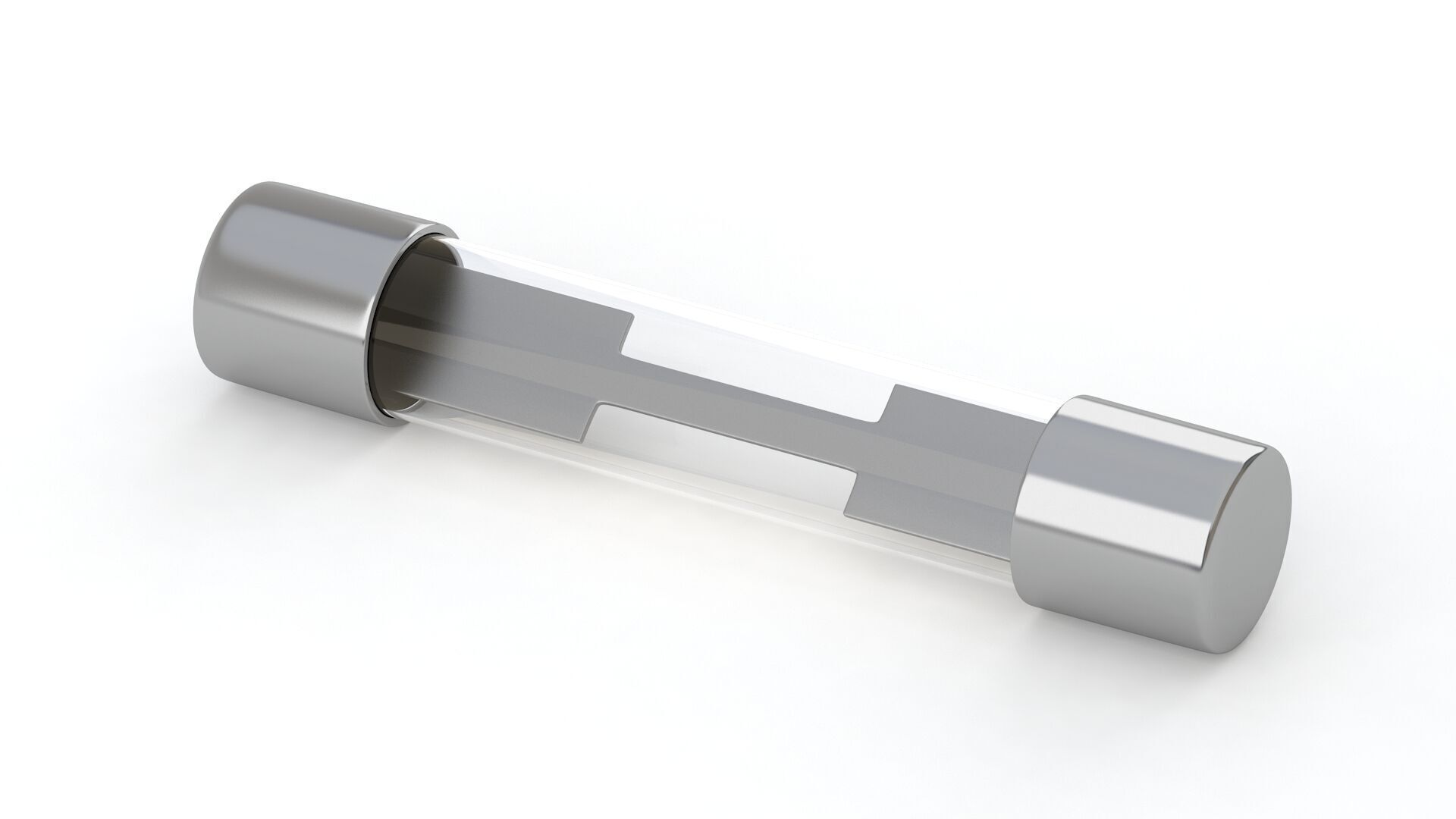 Glass Tube Fuse Silver Collection 3D model_8