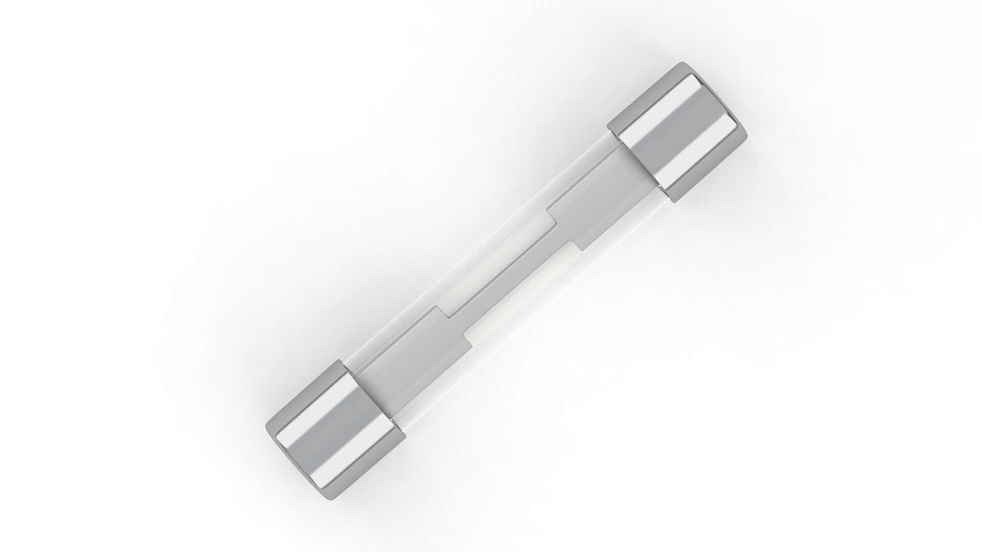Glass Tube Fuse Silver Collection 3D model_12