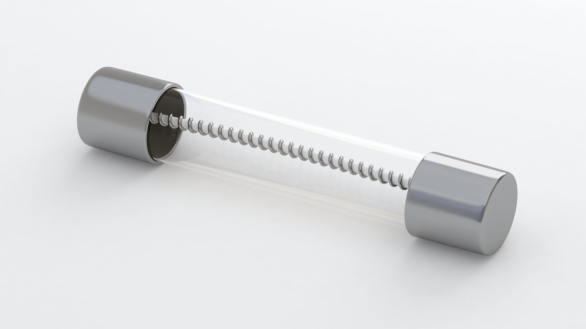 Glass Tube Fuse Silver Collection 3D model_20