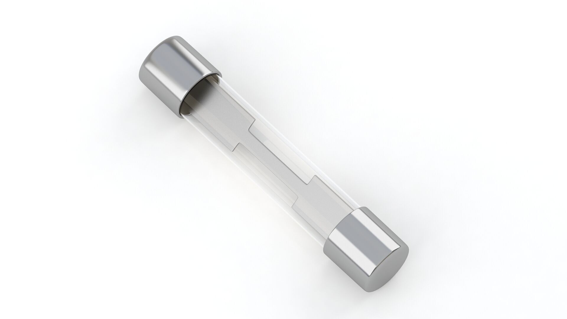 Glass Tube Fuse Silver Collection 3D model_9