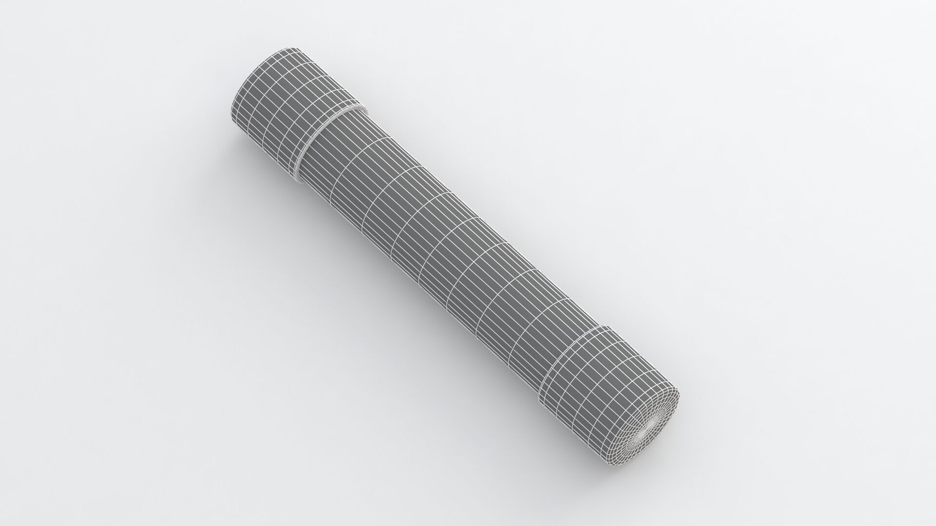 Glass Tube Fuse Silver Collection 3D model_26