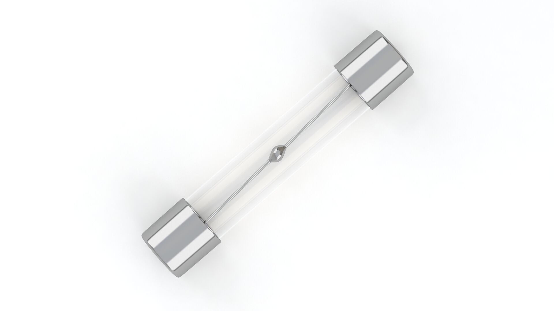Glass Tube Fuse Silver Collection 3D model_18