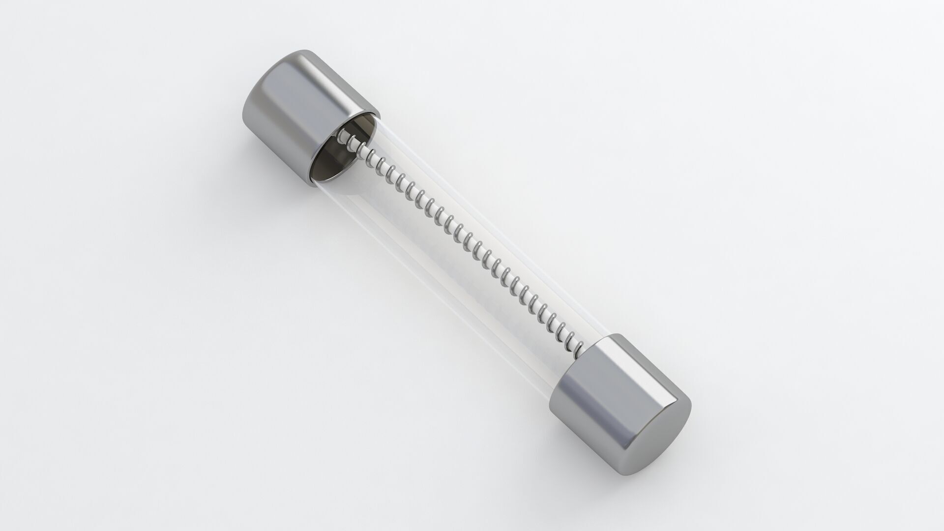 Glass Tube Fuse Silver Collection 3D model_21