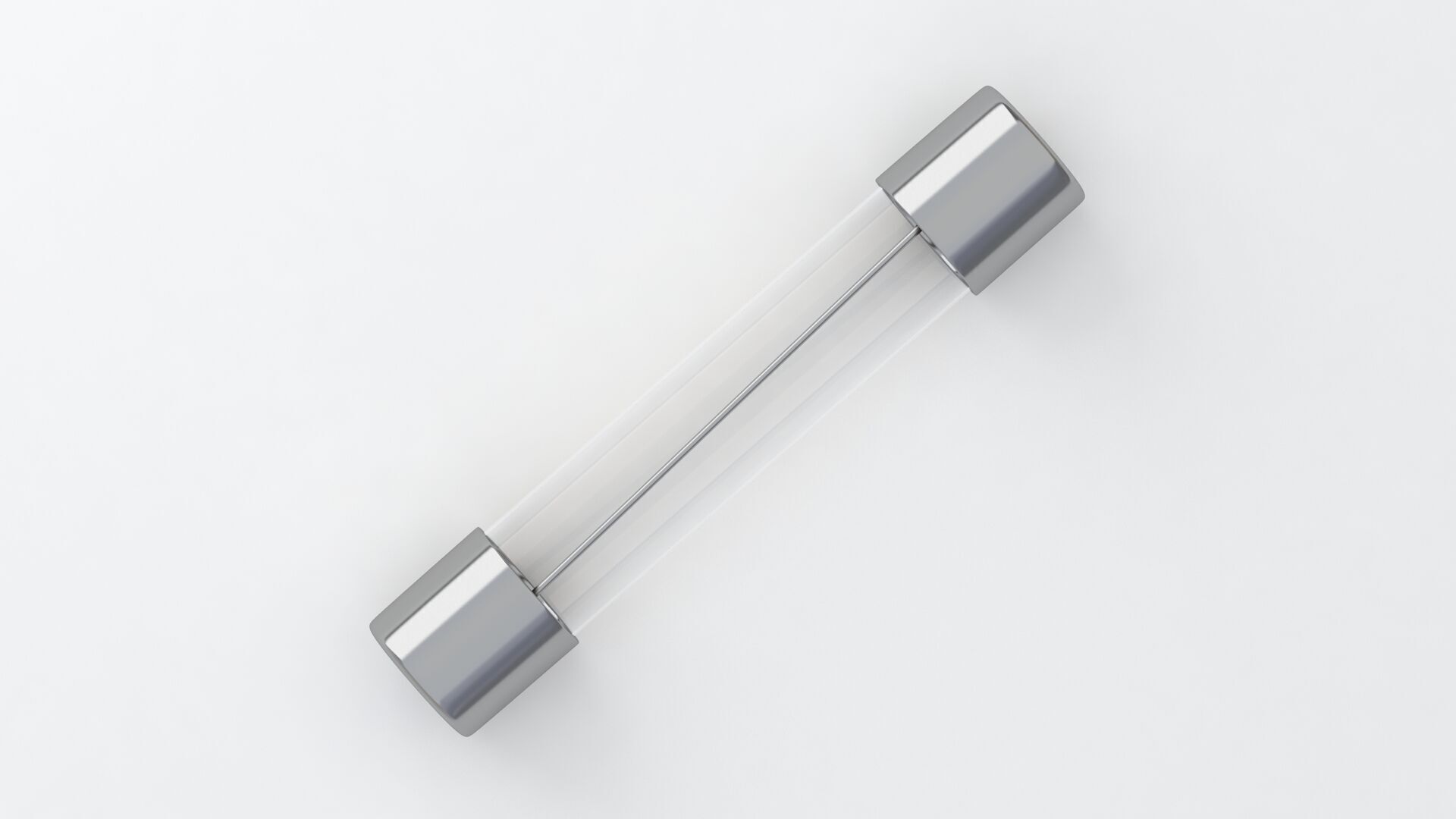 Glass Tube Fuse Silver Collection 3D model_6