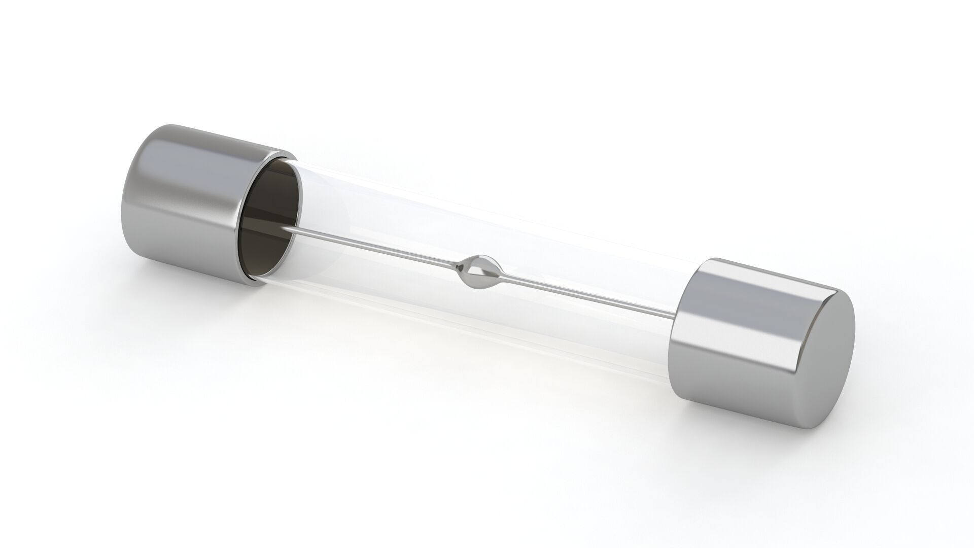 Glass Tube Fuse Silver Collection 3D model_14