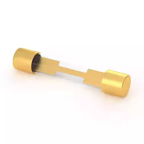 Glass Tube Fuse Gold 02