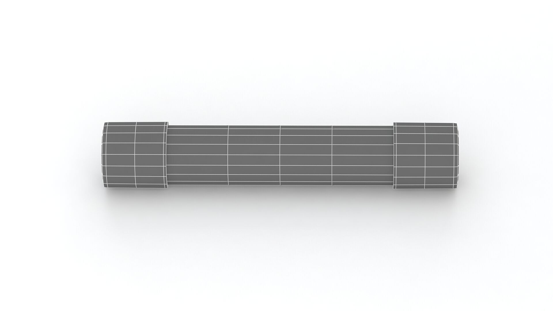 Glass Tube Fuse Gold 04 3D model_9