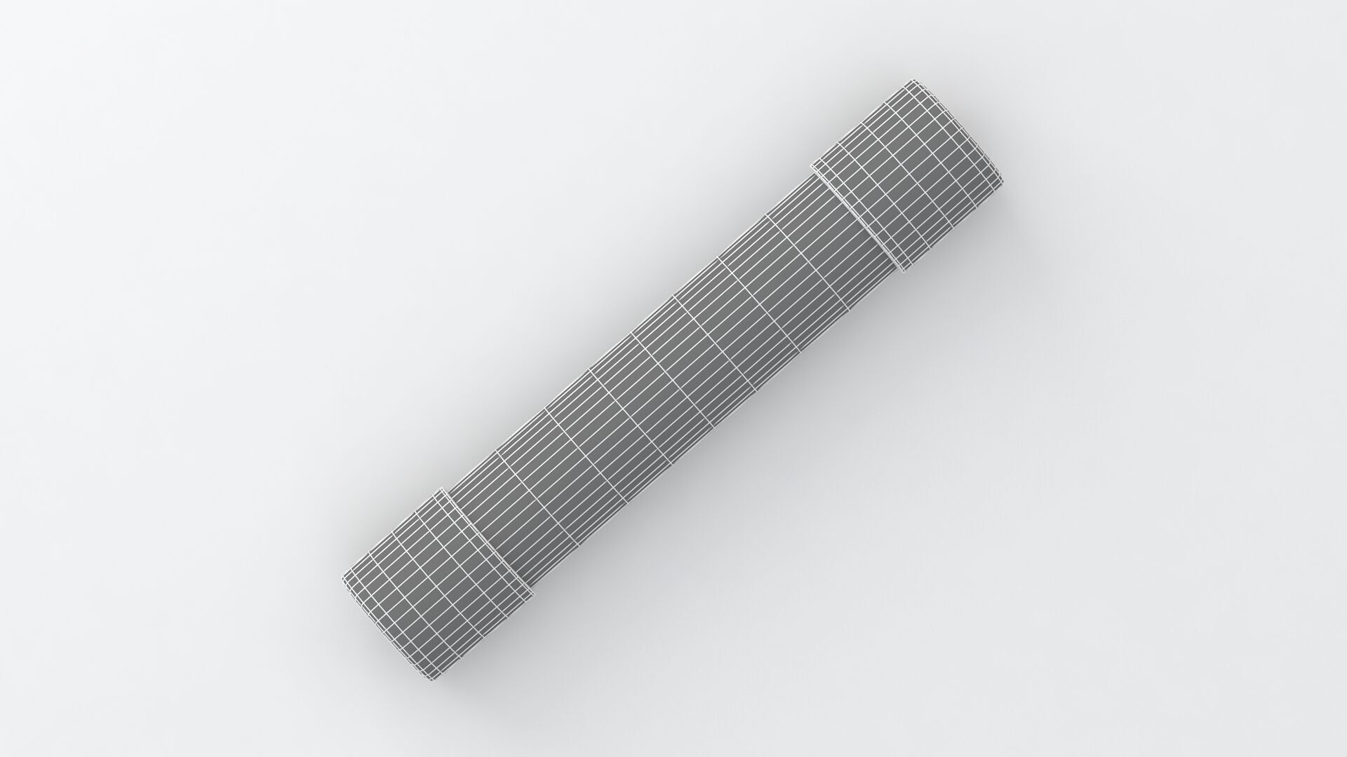 Glass Tube Fuse Silver 01 3D model_10