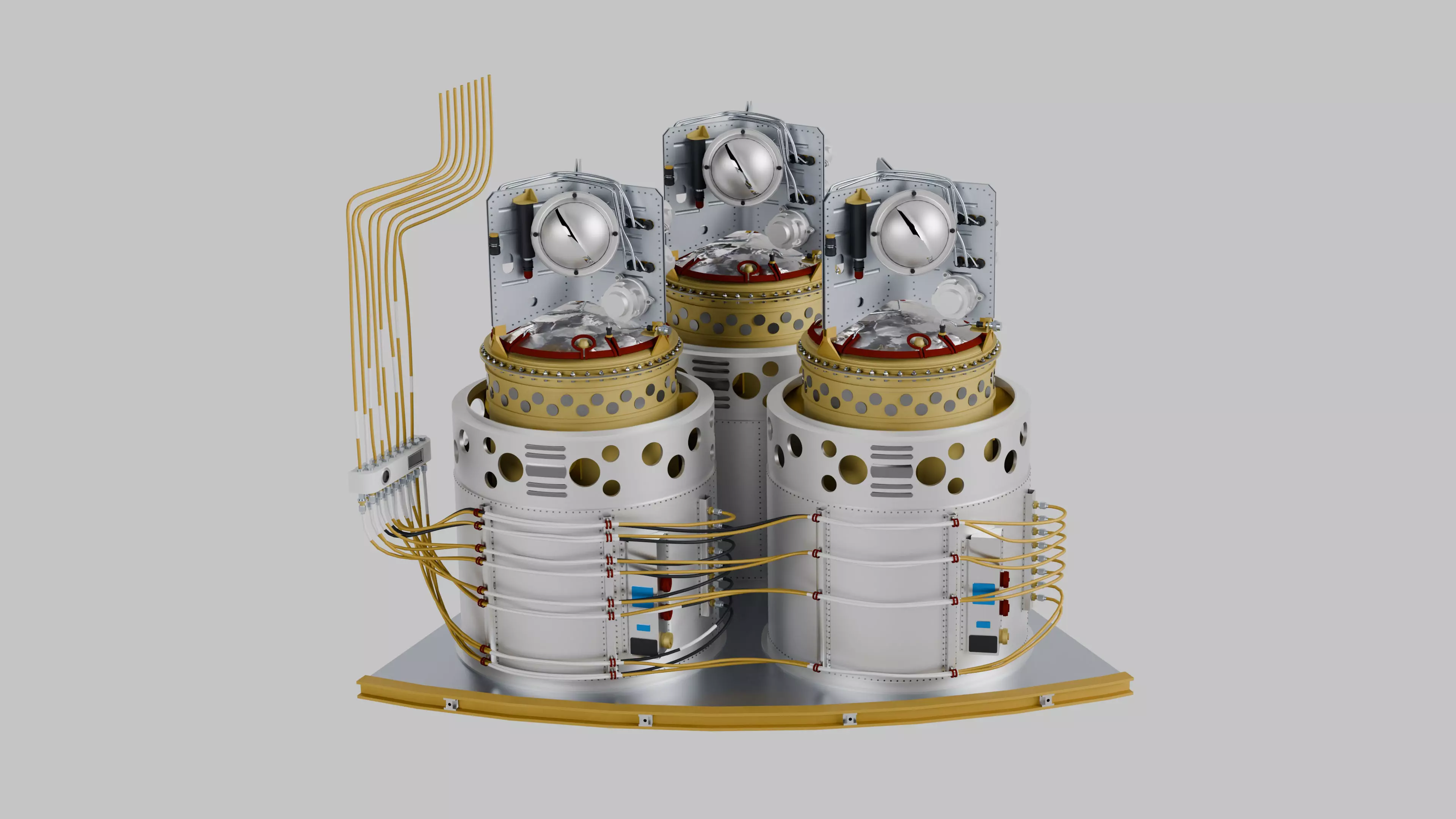 Apollo Spacecraft Fuel Cells Free 3D model