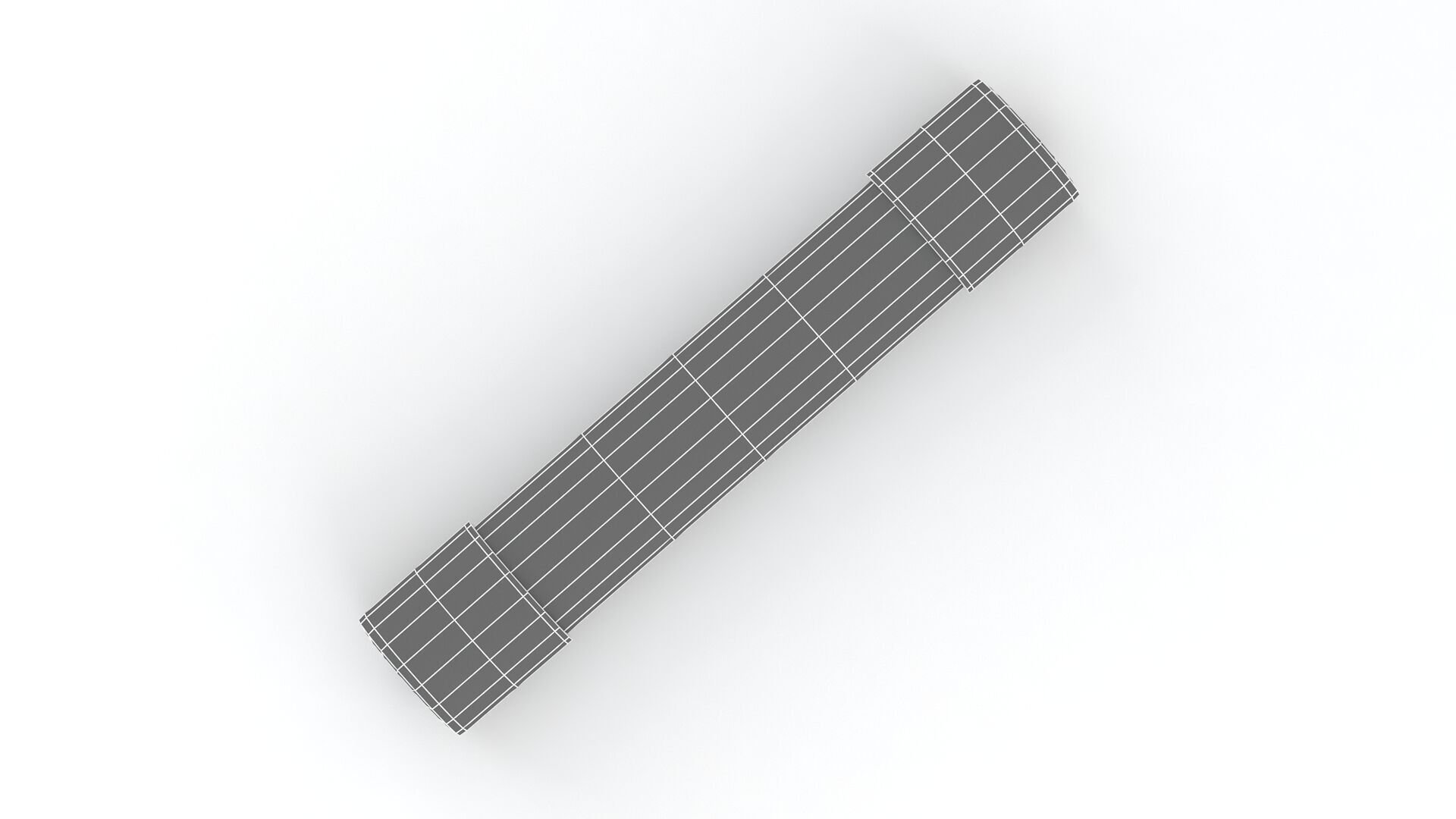 Glass Tube Fuse Silver 03 3D model_10