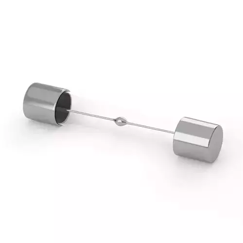 Glass Tube Fuse Silver 03