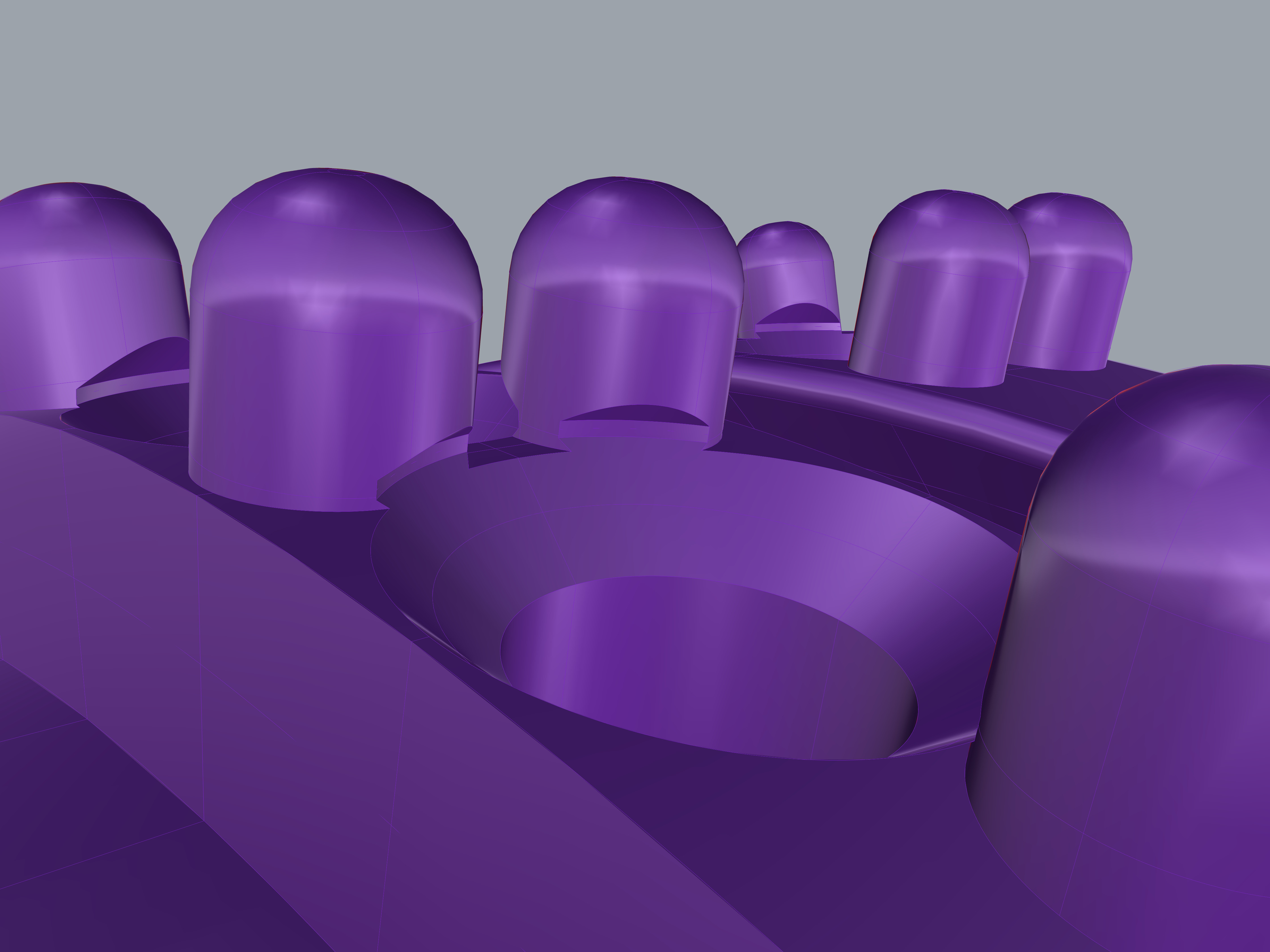 Gold Wedding Ring 3D model_2