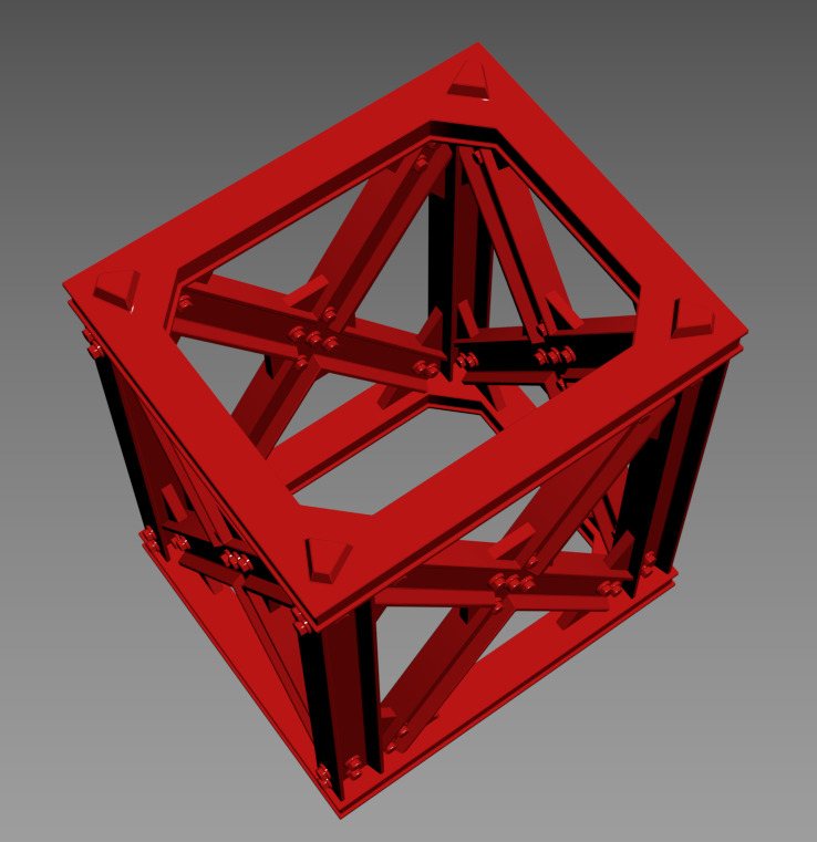 Modular Trellis A00 3dprint 3D print model_2