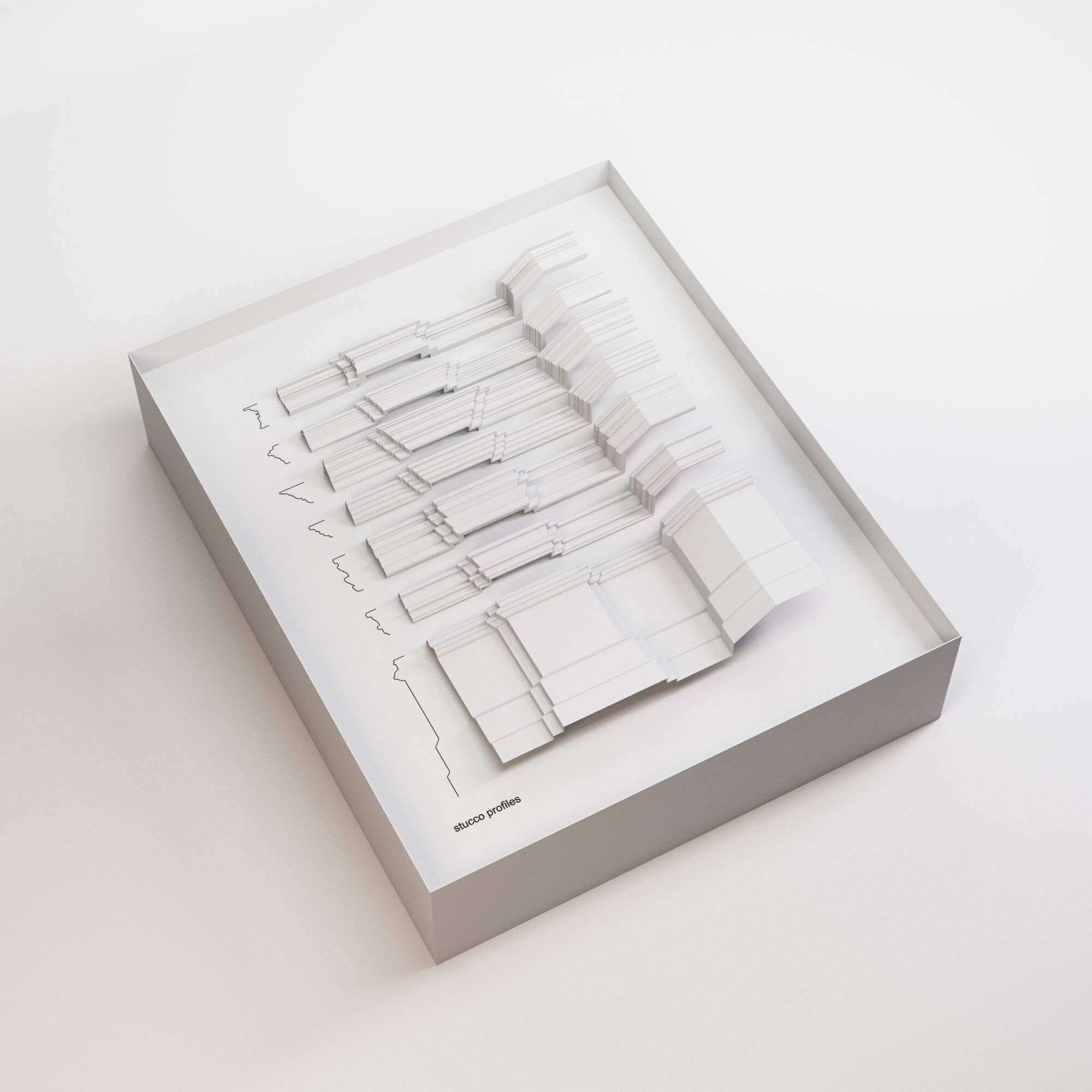 Historical Elements - Stucco Profiles 3D model_9