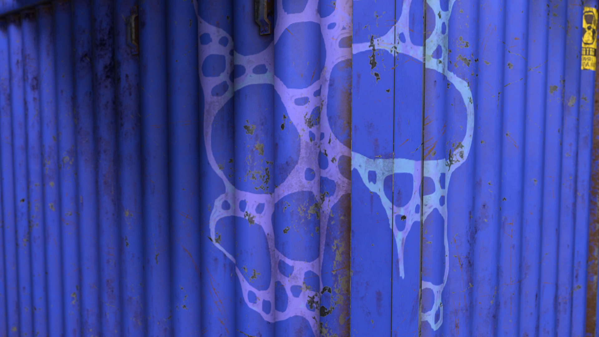 Containers Low-poly 3D model_4