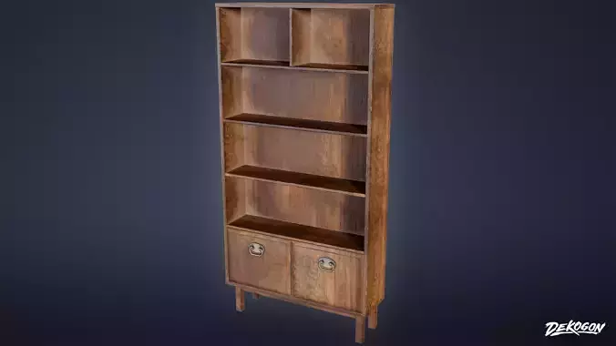 SUBURBS - Shelf Book 02 - LOW POLY AND NANITE