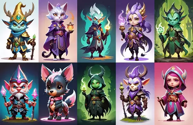 Base hero bundle 7 pack 100 fbx