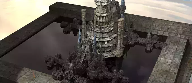 Adrianople inspired Temple under Construction