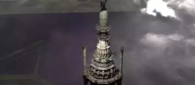 Byzantine Empire city tower 