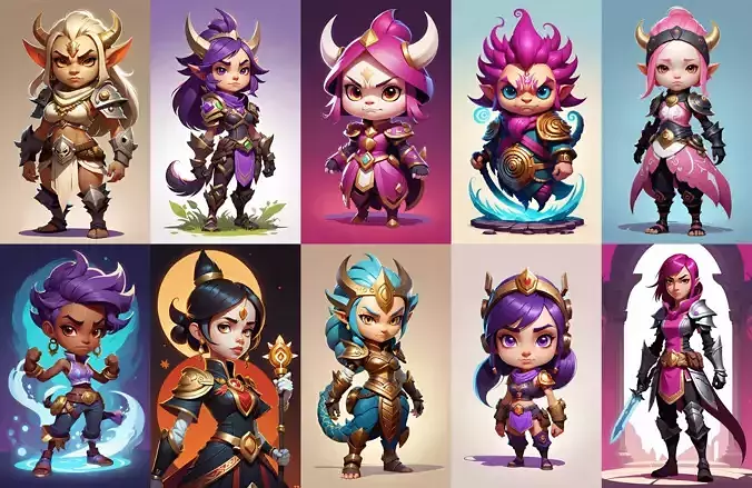 Base hero bundle 20 pack 100 fbx