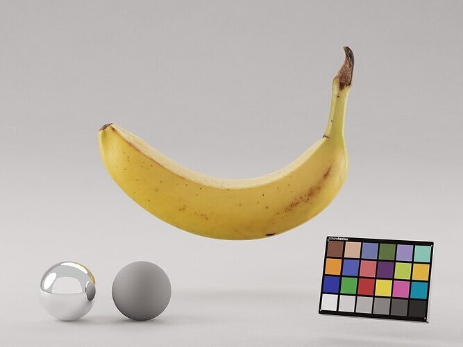 Banana Fruit 3D model