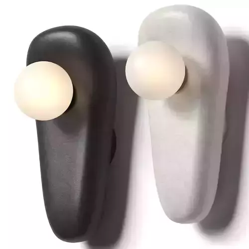 Natural Clay sconce - Zakohani