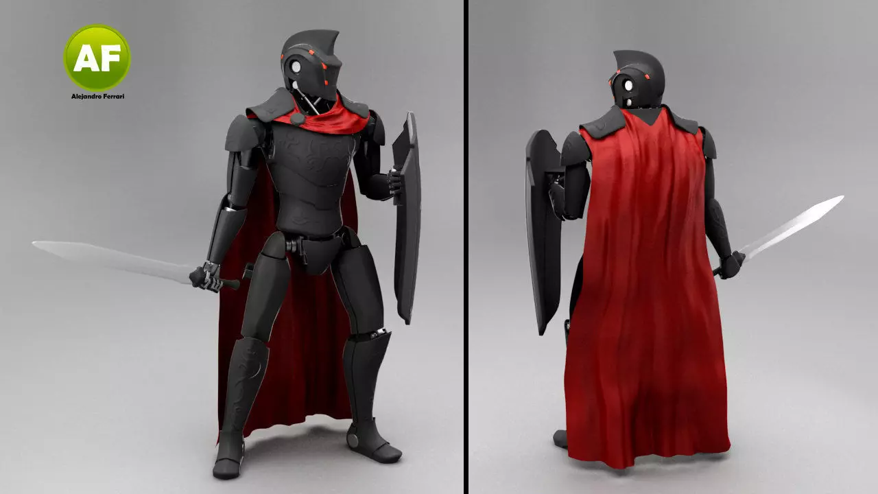 Droid E-300 3D model
