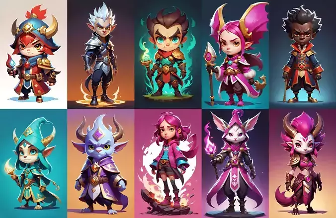 Base hero bundle 13 pack 100 fbx