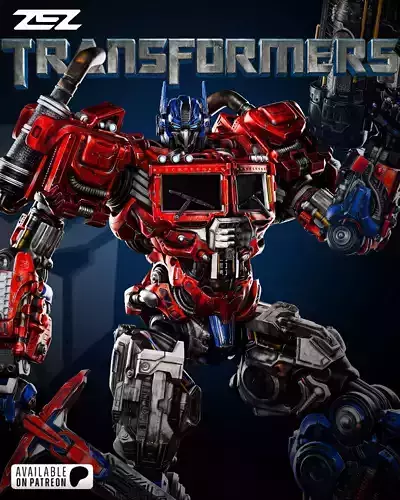 Optimus Prime - STL 3D print model