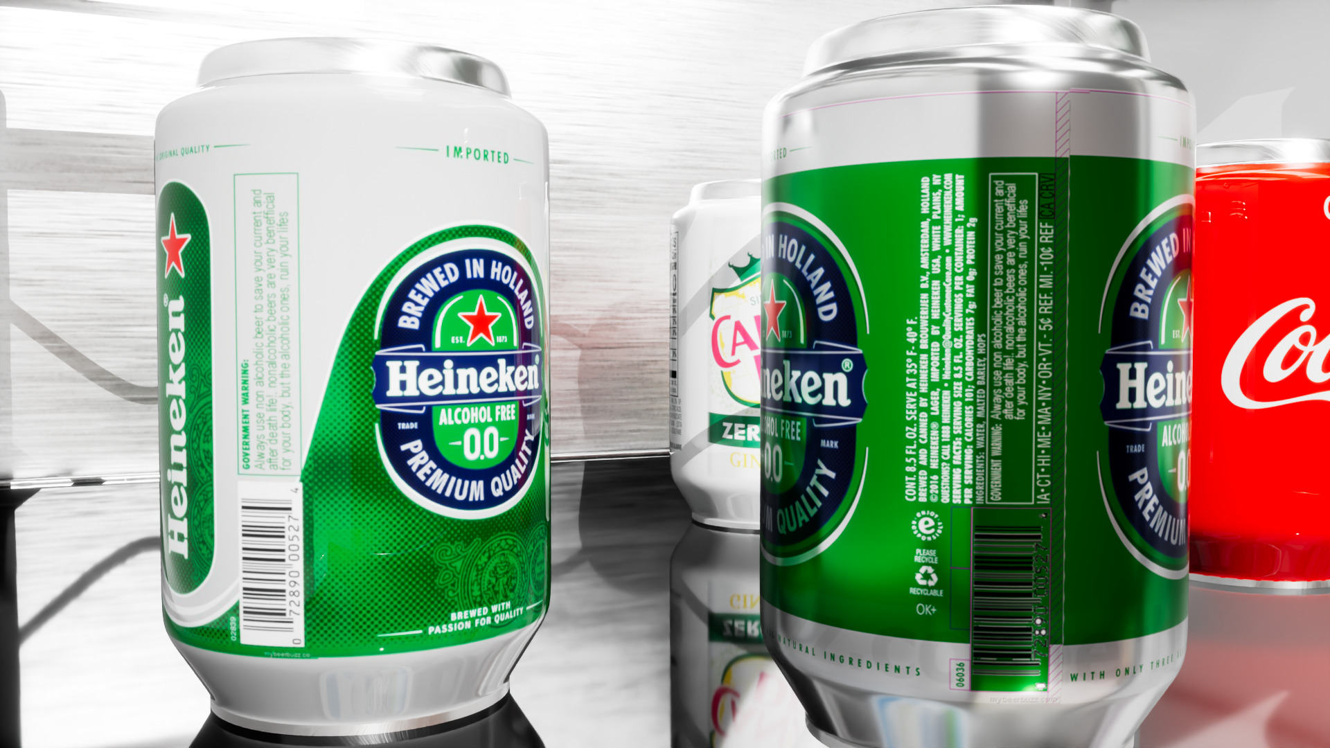 Samsung Refrigerator RS5000DC with inner stuffs Low-poly 3D model_16