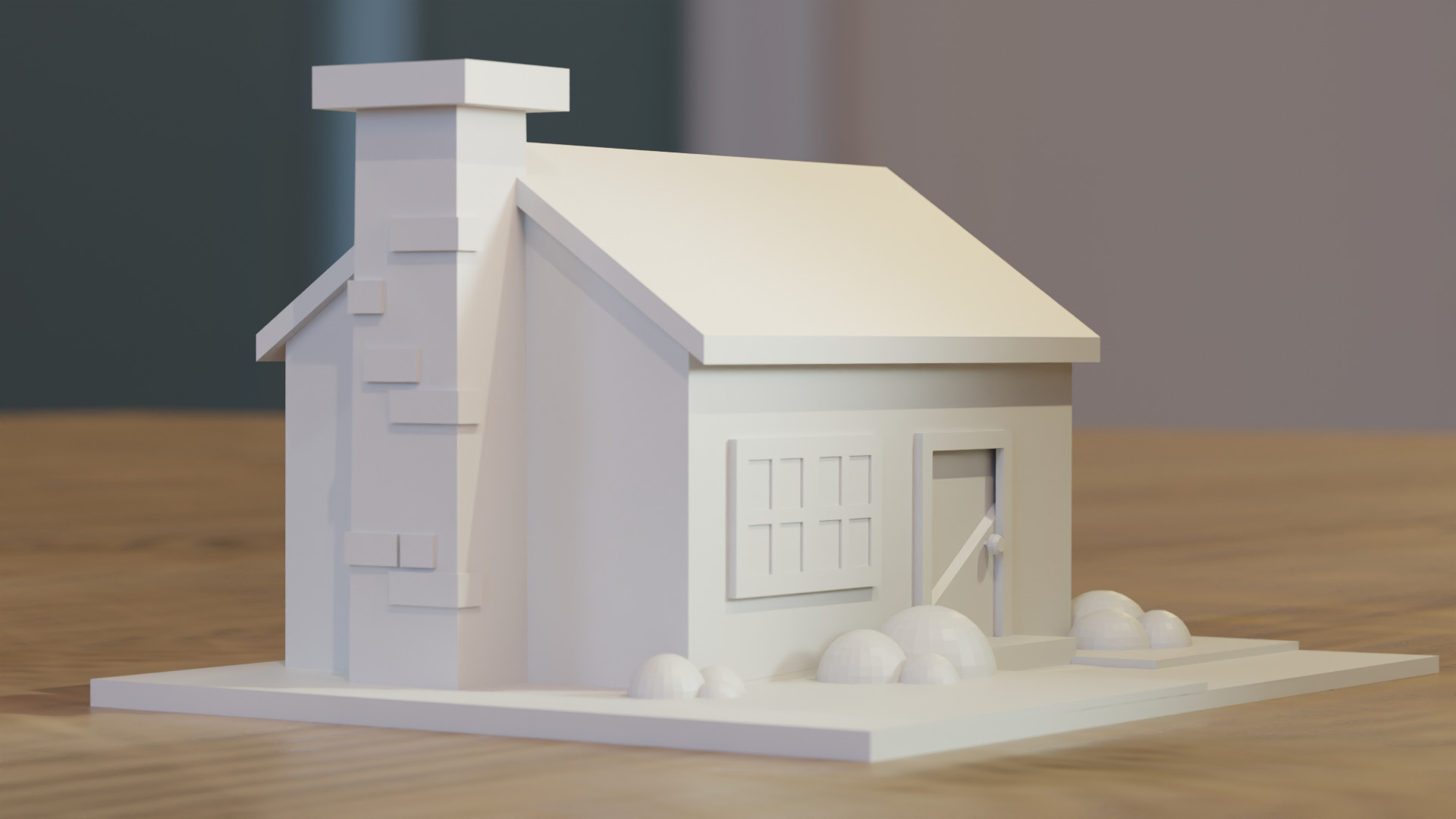 3D Printable House Model 3D print model_4