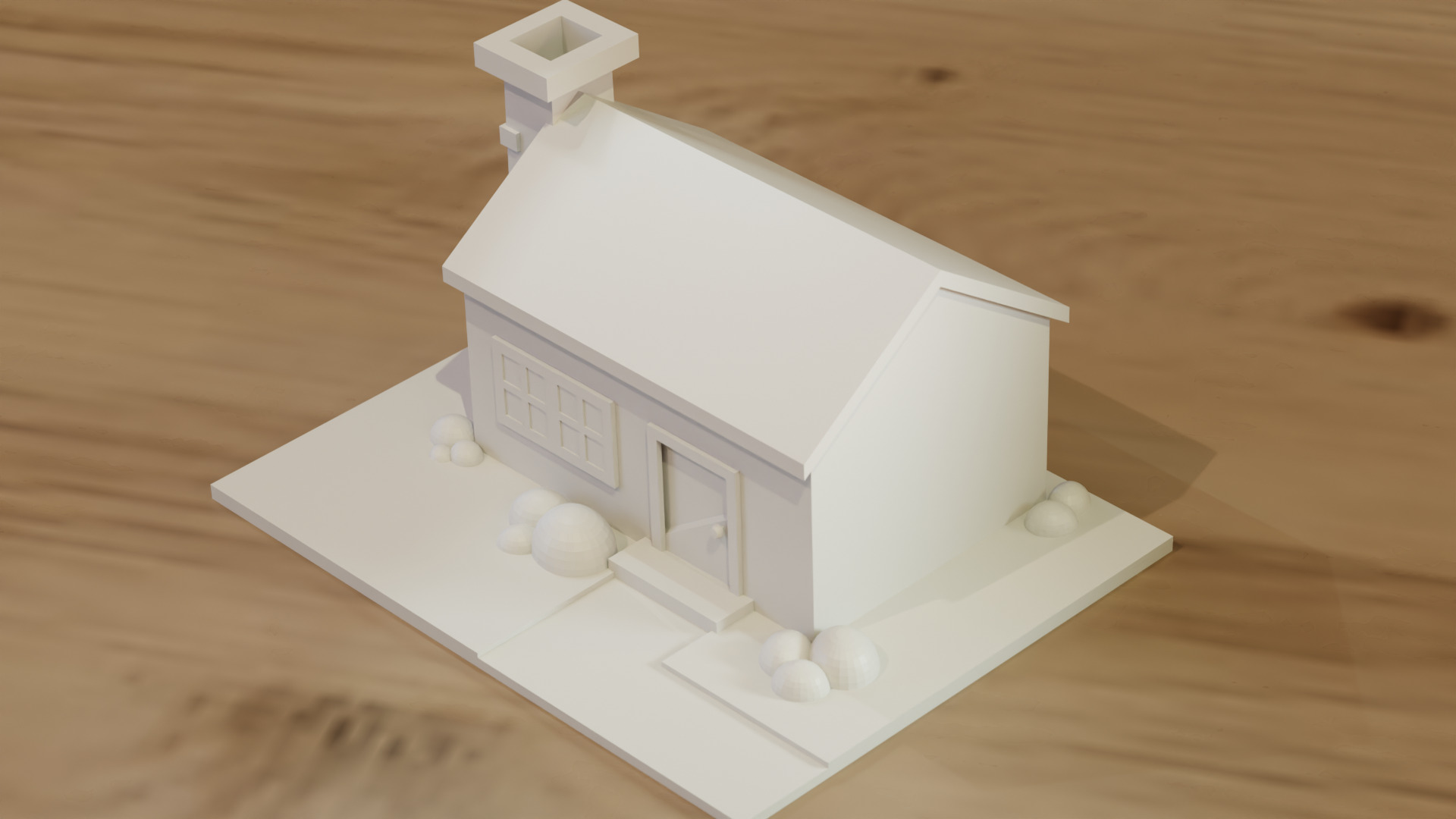 3D Printable House Model 3D print model_6