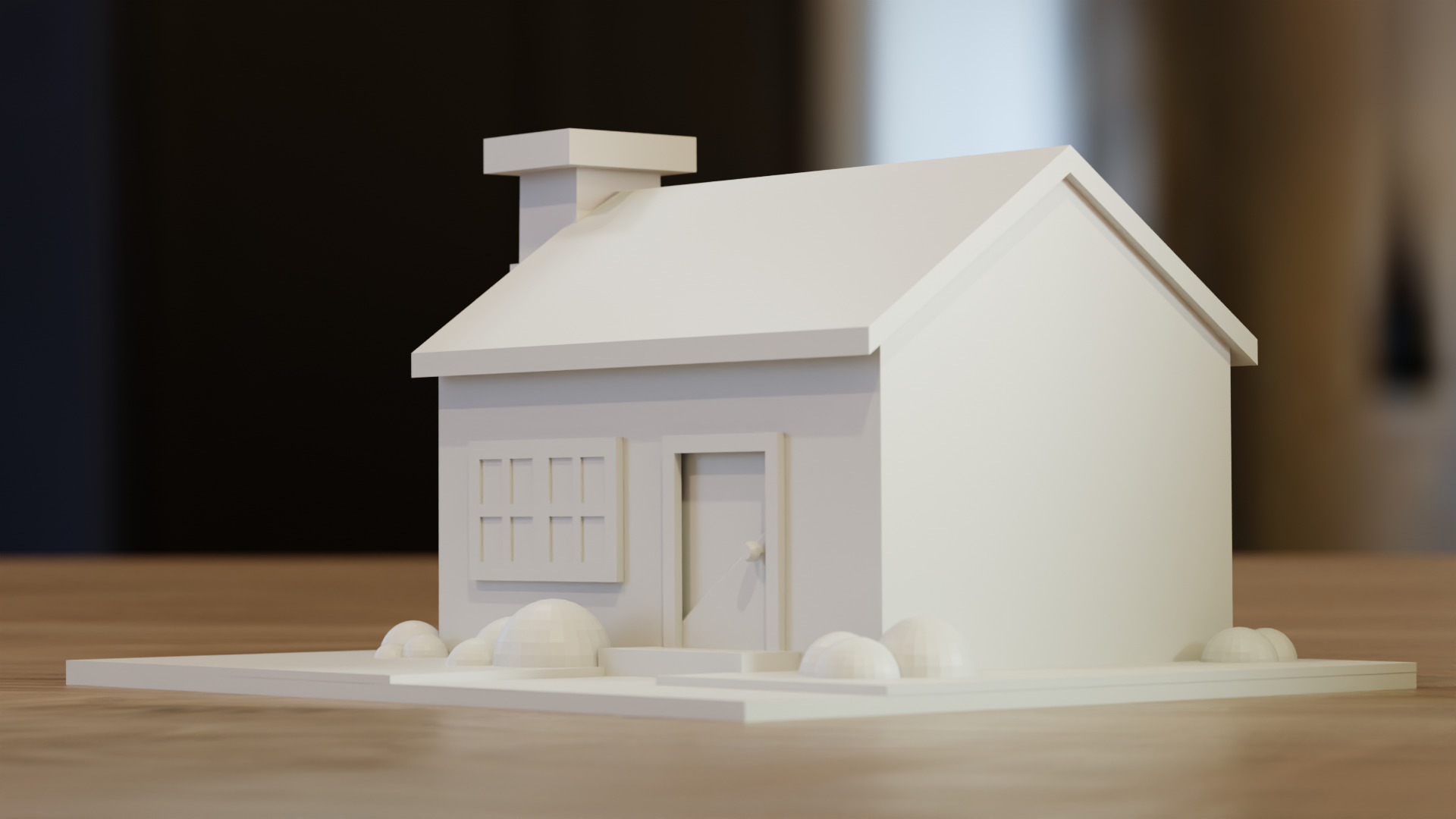 3D Printable House Model 3D print model_7