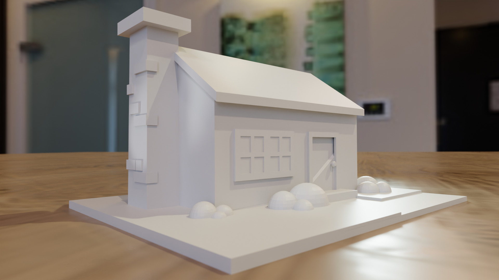 3D Printable House Model 3D print model_8