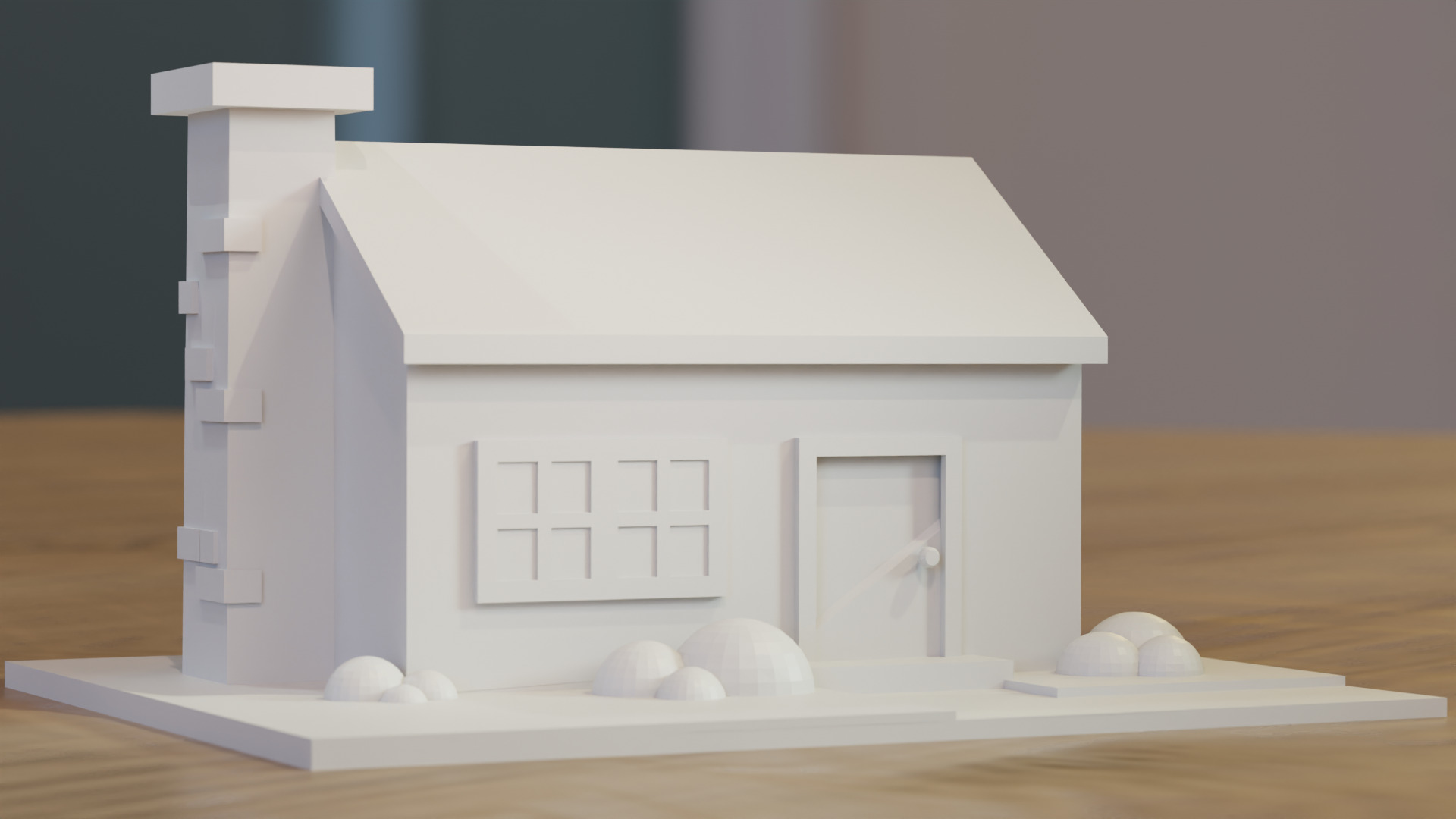 3D Printable House Model 3D print model_5