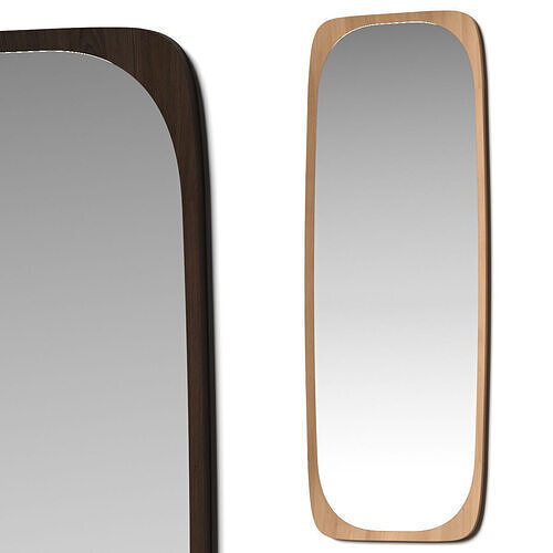 Homary - Mid-Century rectangle mirror 3D model