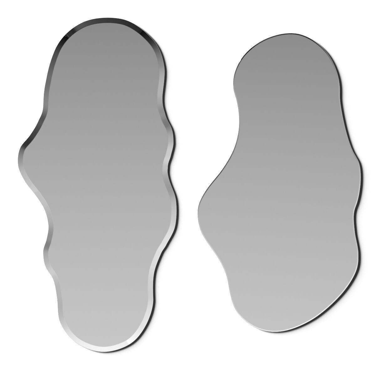 Irregular Wall Mirrors - Amazon 3D model_1